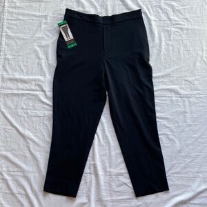 Banana Republic Tapered Pull on Pant NWT Womens Size 12 Navy  (Item #1588693)
